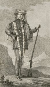 Meriwether Lewis in Shoshone Dress